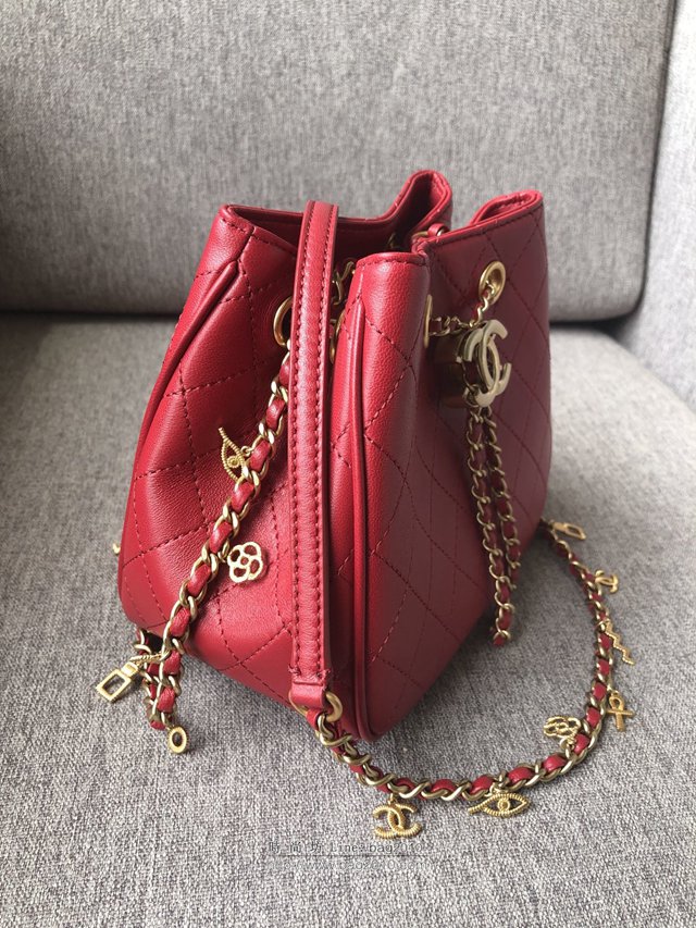 Chanel女包 紐約埃及二風系列 香奈兒Hobo小水桶包 香奈爾鏈條單肩女包  djc2601